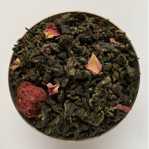 Клубнично-малиновый улун 100 г. Photo 2